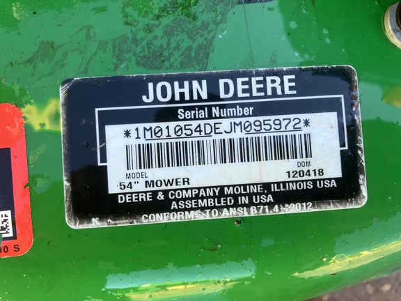 2019 John Deere 1023E Tractor Compact