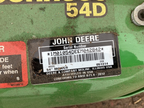 2014 John Deere 1025R Tractor Compact