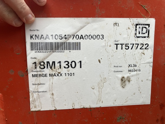 2021 Kuhn MERGE MAXX 1101 Hay Merger