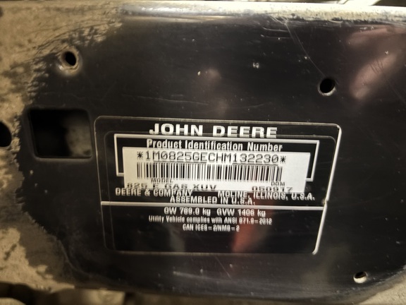 2017 John Deere XUV 825i ATV