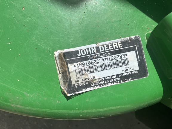 2019 John Deere 1025R Tractor Compact