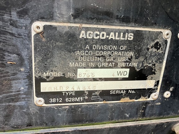 1998 AGCO Allis 8765 Tractor