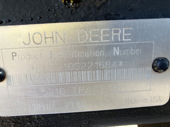 1999 John Deere 5210 Tractor