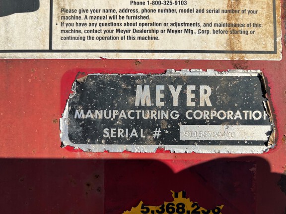 2015 Meyers 8720 Manure Spreader