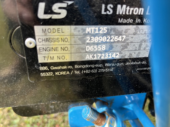 2025 Misc MT125 Tractor Compact