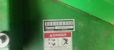 2021 Frontier GM2084R Mower/Rotary Cutter