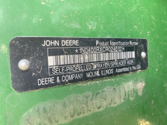 2024 John Deere 400R Sprayer/High Clearance