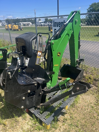 2008 John Deere 448 Tractor Loader Backhoe