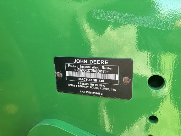 2023 John Deere 9R 540 Tractor 4WD