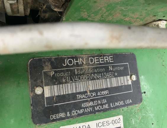 2022 John Deere 4066R Tractor Compact