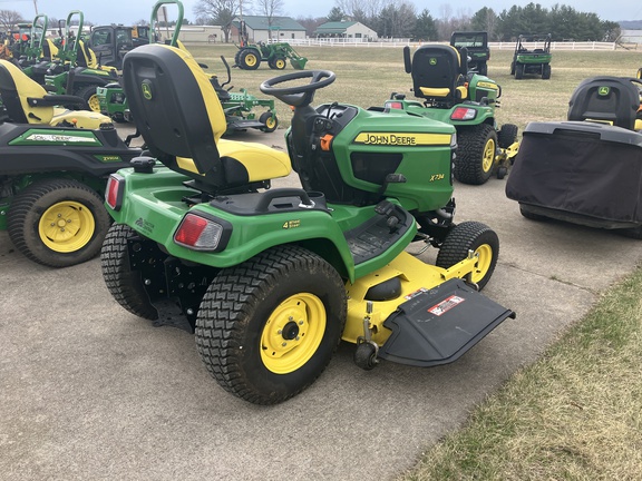 2019 John Deere X734 Garden Tractor