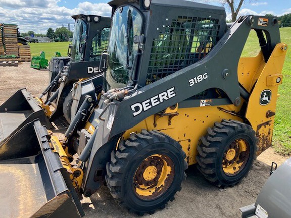 2019 John Deere 318G Skid Steer Loader