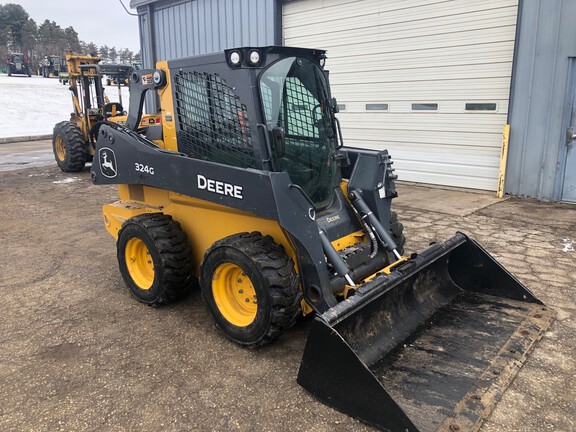 2021 John Deere 324G Skid Steer Loader