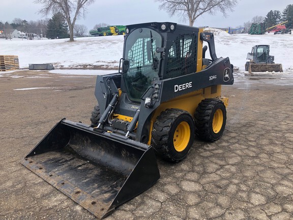 2021 John Deere 324G Skid Steer Loader