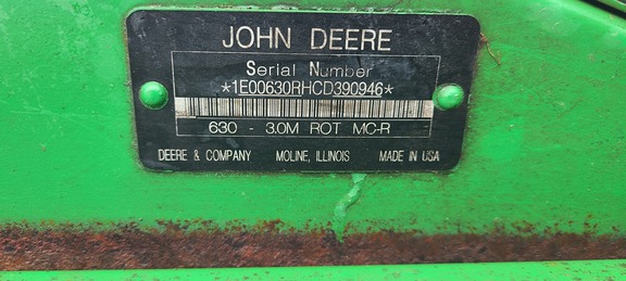 2013 John Deere 630 Mower Conditioner