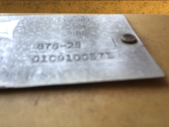 1990 Landoll 875-25 Field Finisher