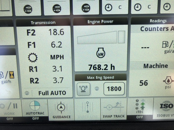 2023 John Deere 8RX 410 Tractor Rubber Track