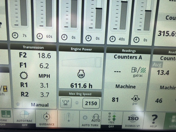 2023 John Deere 9RX 590 Tractor Rubber Track