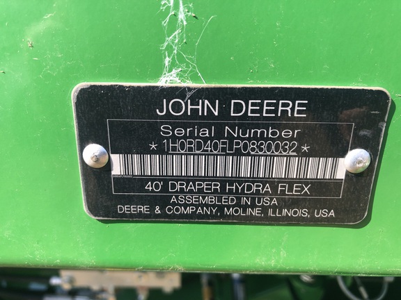 2024 John Deere RD40F Header Combine