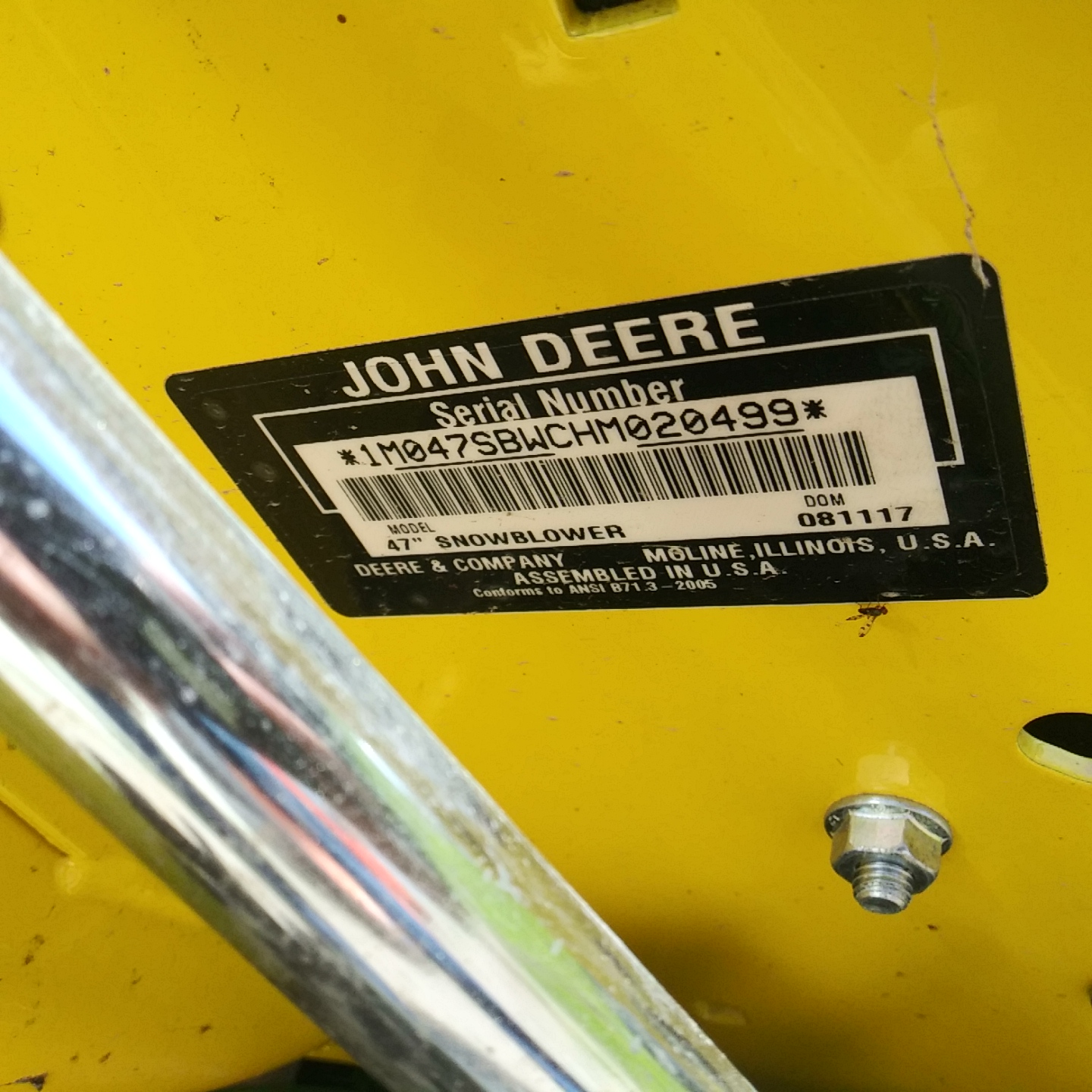 2020 John Deere X580 Mower/Zero Turn