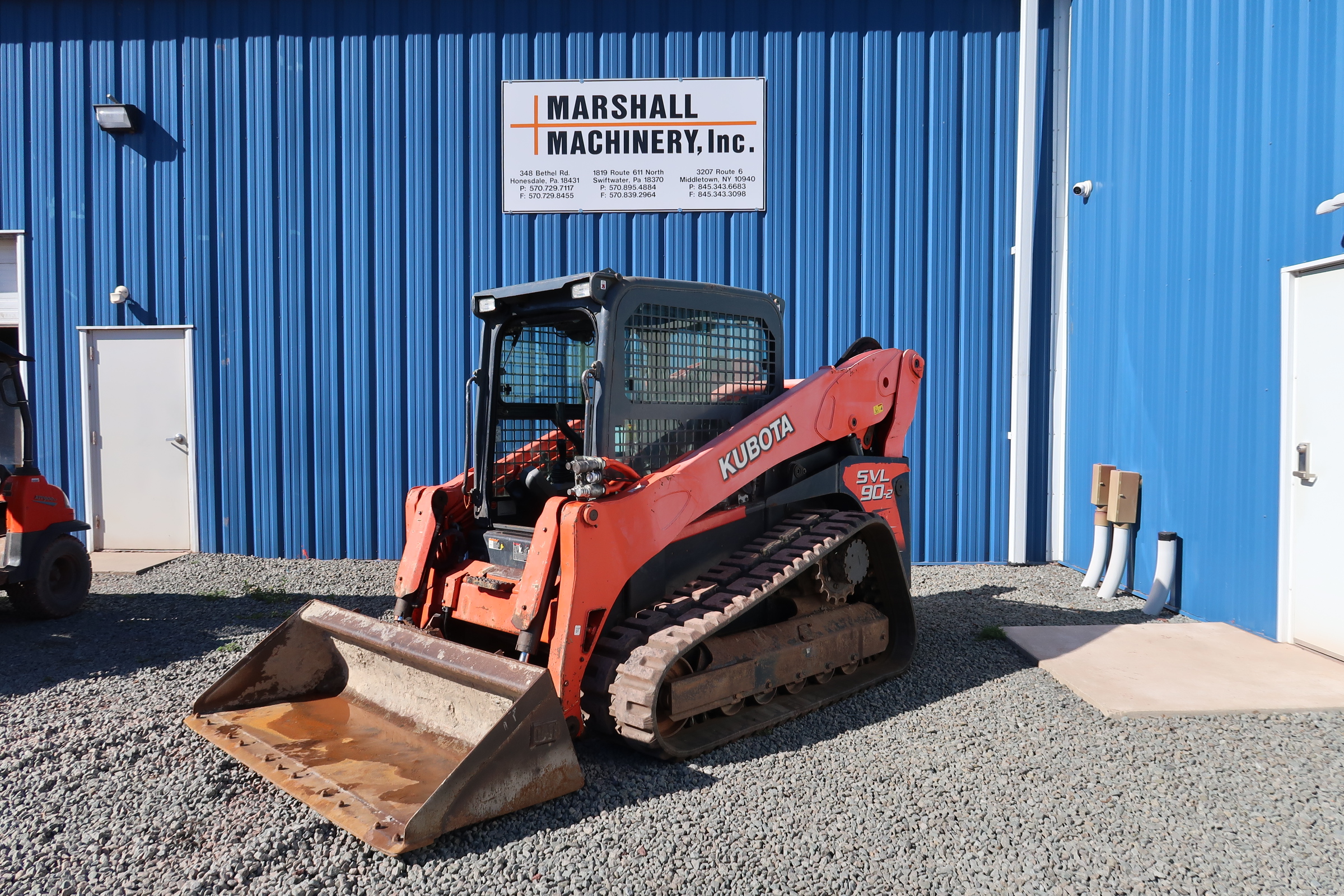 2014 Kubota SVL90-2HFC Skid Steer Loader