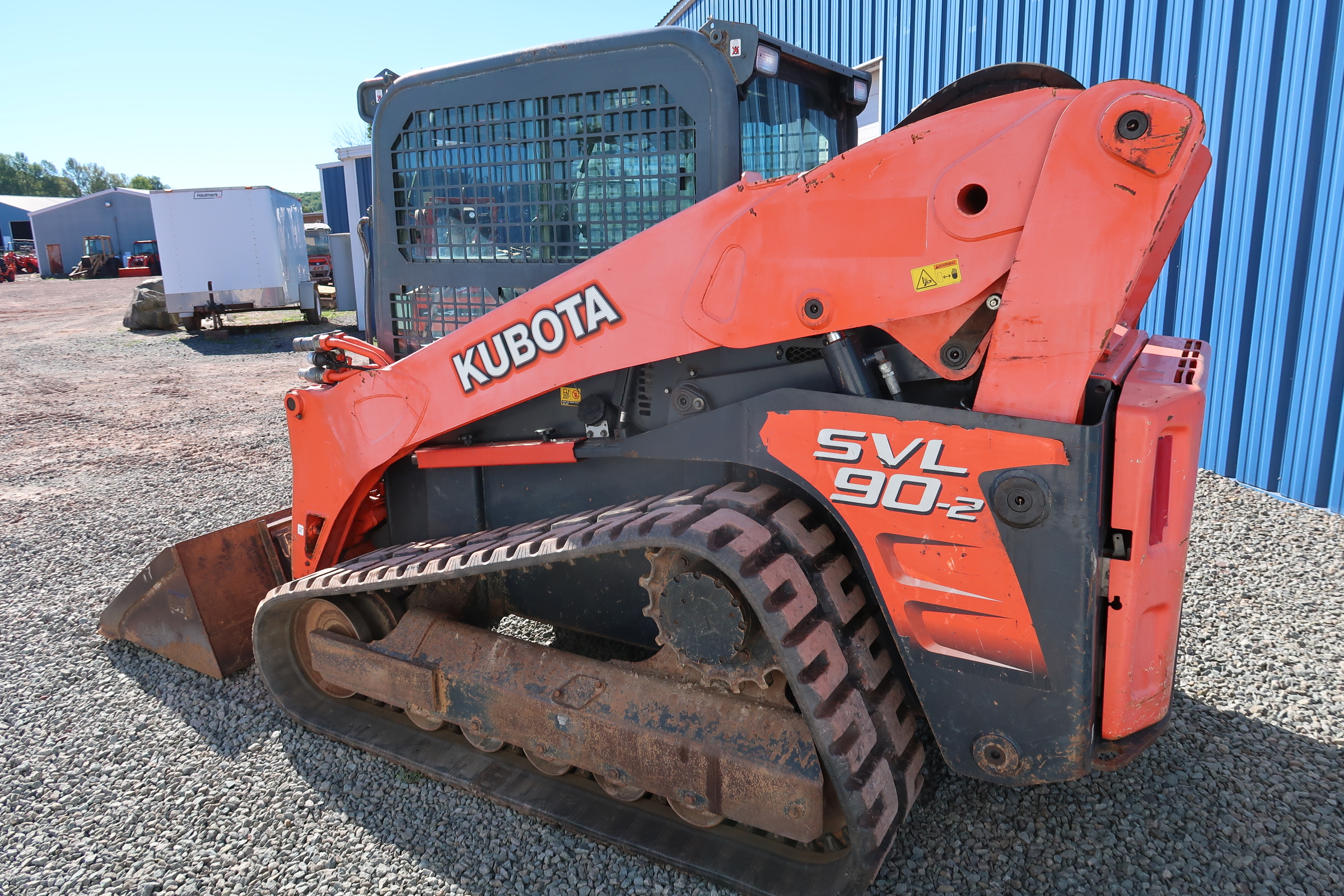 2014 Kubota SVL90-2HFC Skid Steer Loader