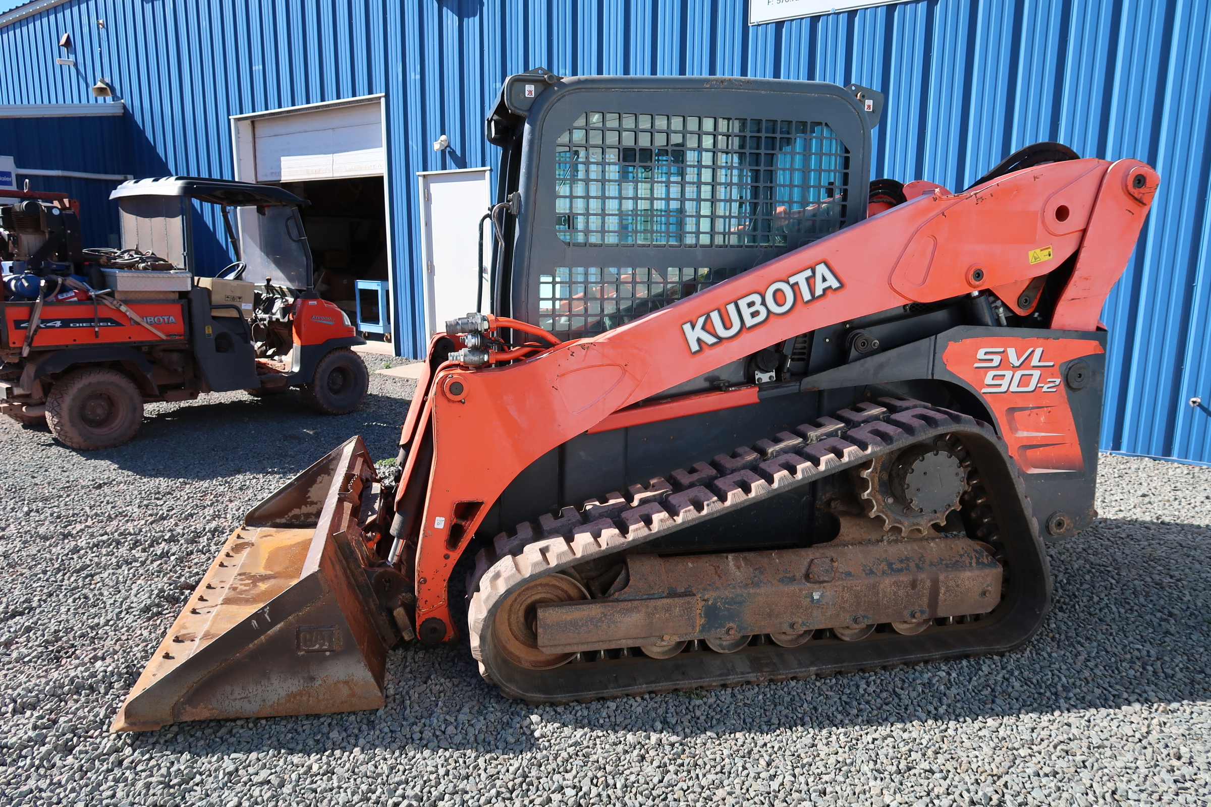 2014 Kubota SVL90-2HFC Skid Steer Loader