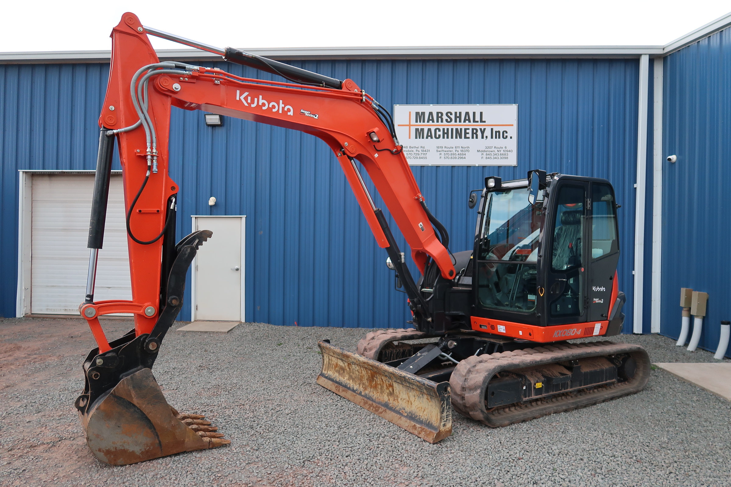 2022 Kubota KX080-4S2R3 Excavator