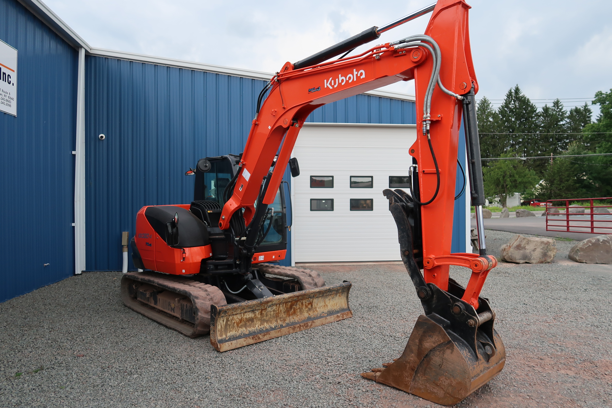 2022 Kubota KX080-4S2R3 Excavator