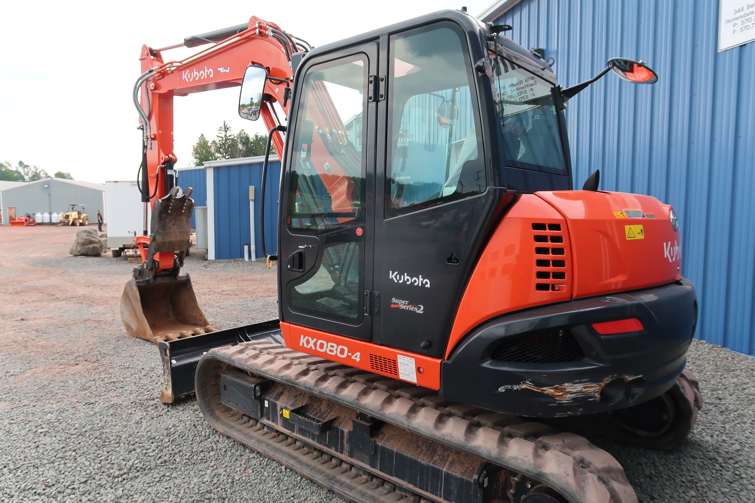 2022 Kubota KX080-4S2R3 Excavator