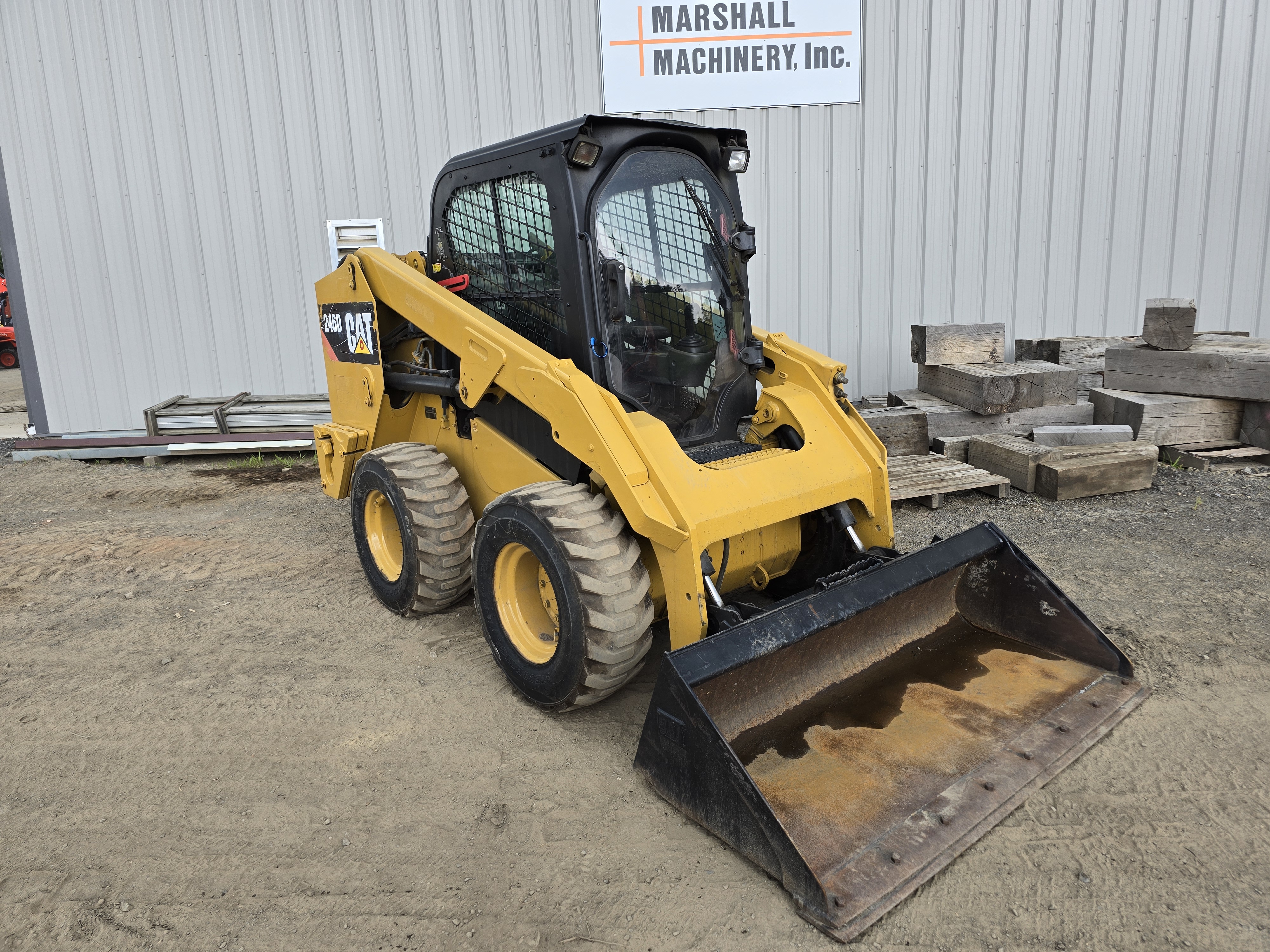 2015 Caterpillar 246D Skid Steer Loader