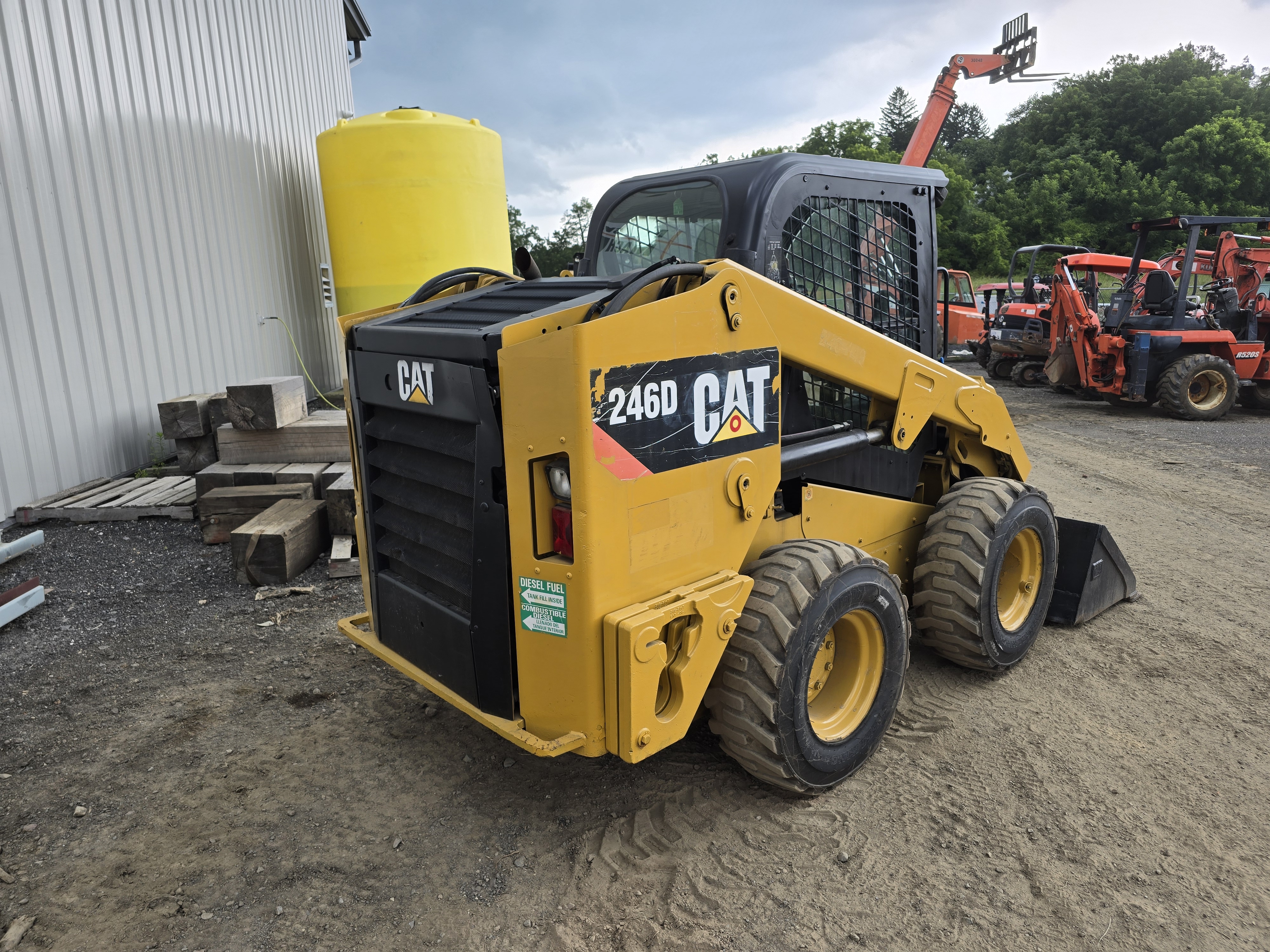 2015 Caterpillar 246D Skid Steer Loader