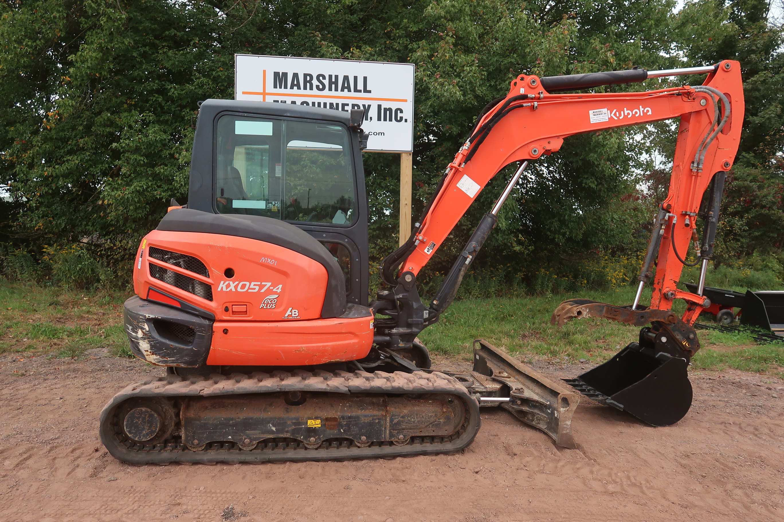 2020 Kubota KX057-4R3AP Excavator