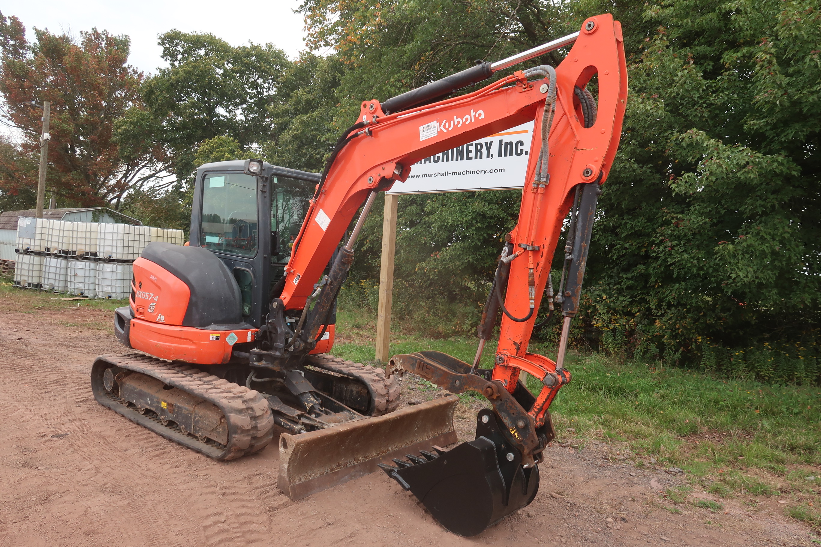 2020 Kubota KX057-4R3AP Excavator