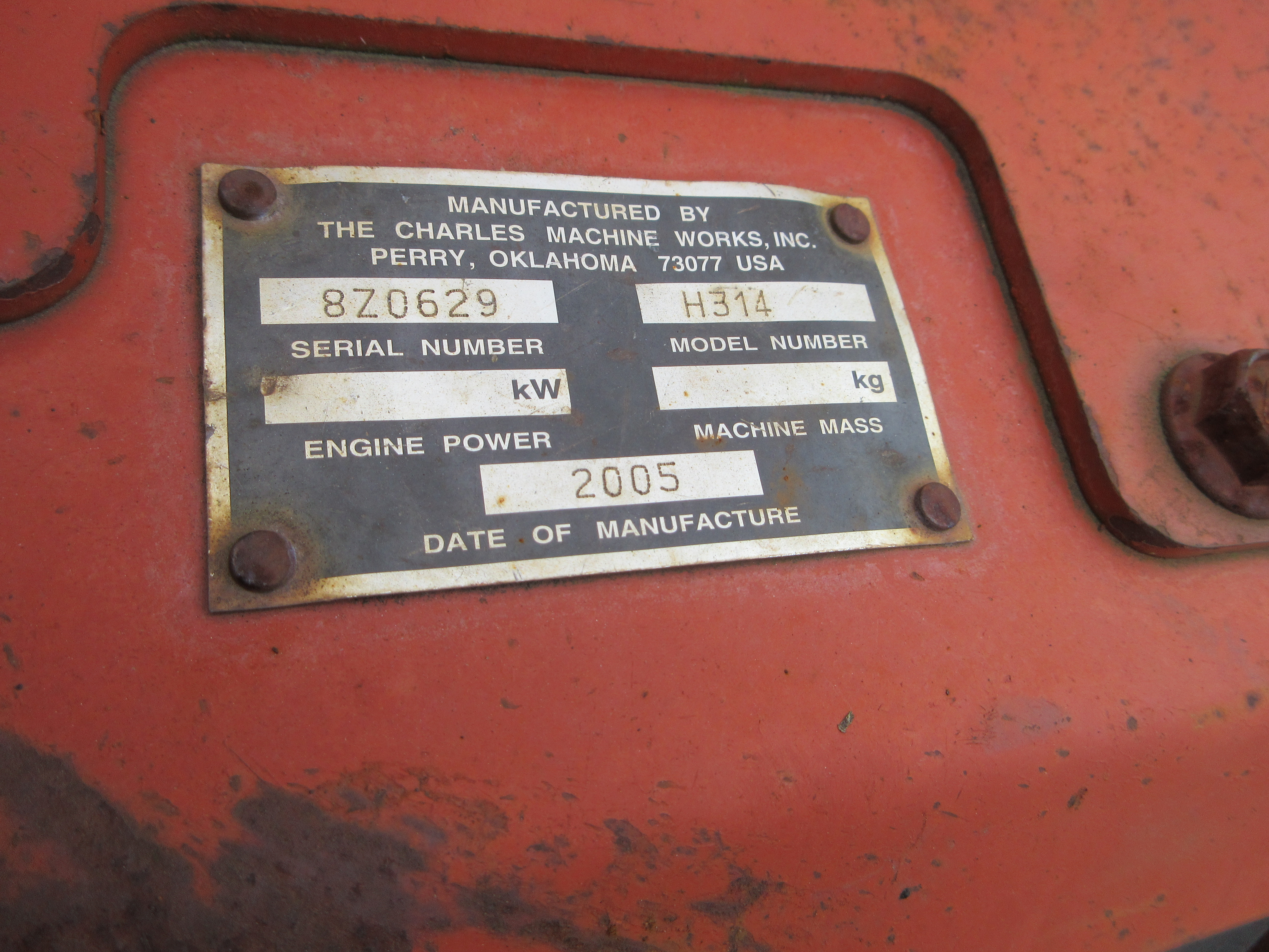 2005 Ditch Witch RT40 Trencher