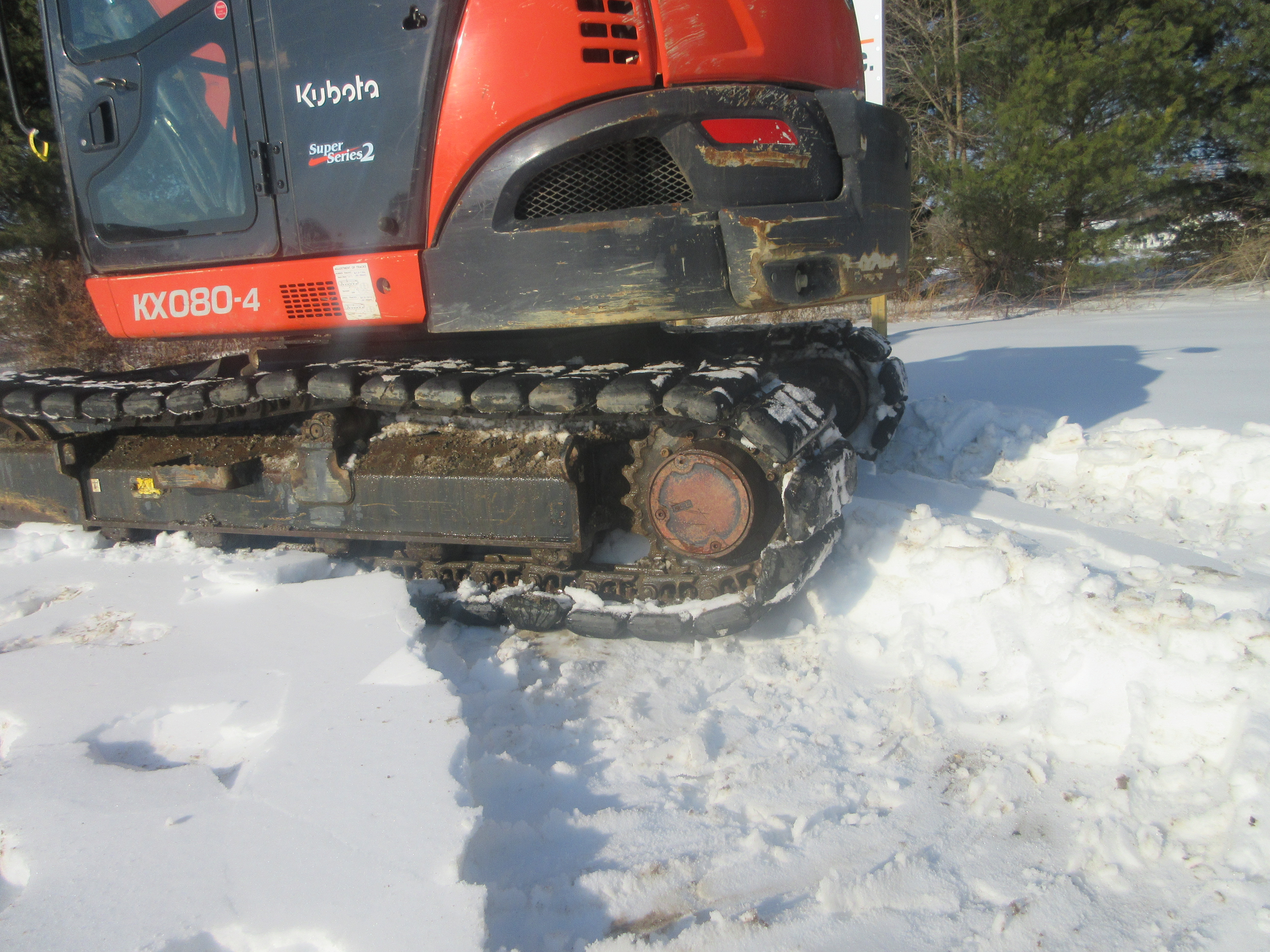2021 Kubota KX080-4S2R3A Excavator