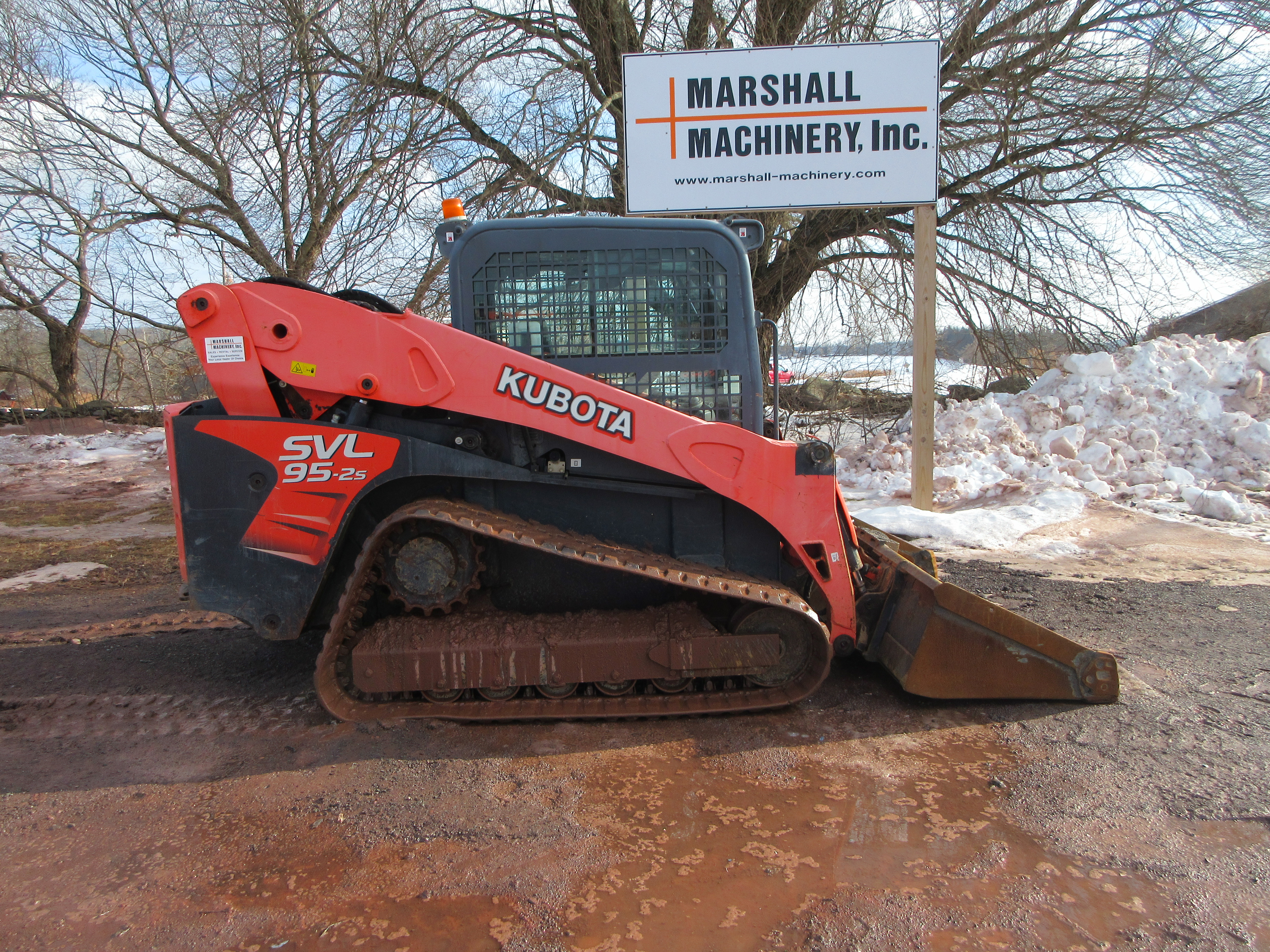2016 Kubota SVL95-2SHFC Skid Steer Loader