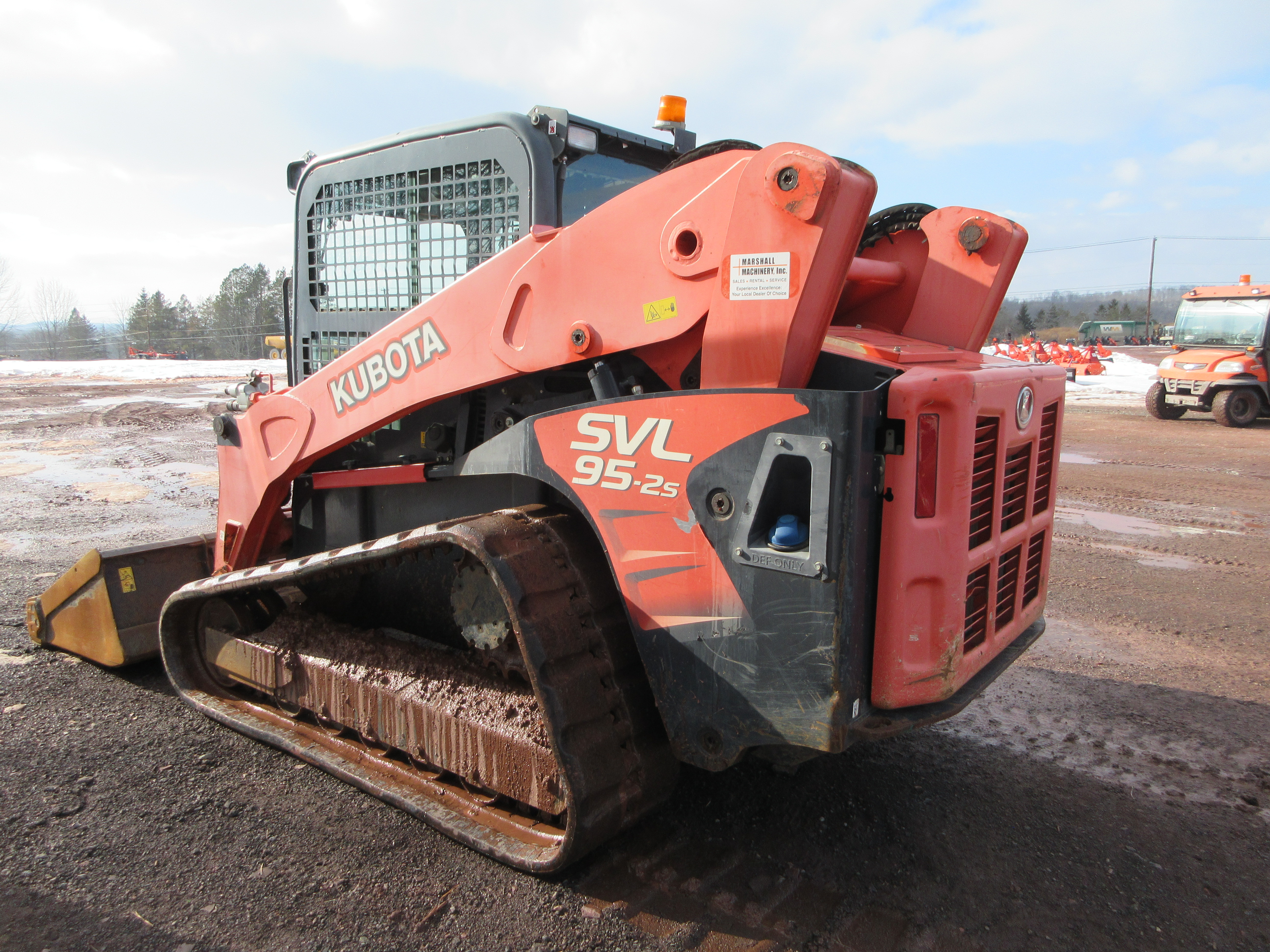 2016 Kubota SVL95-2SHFC Skid Steer Loader
