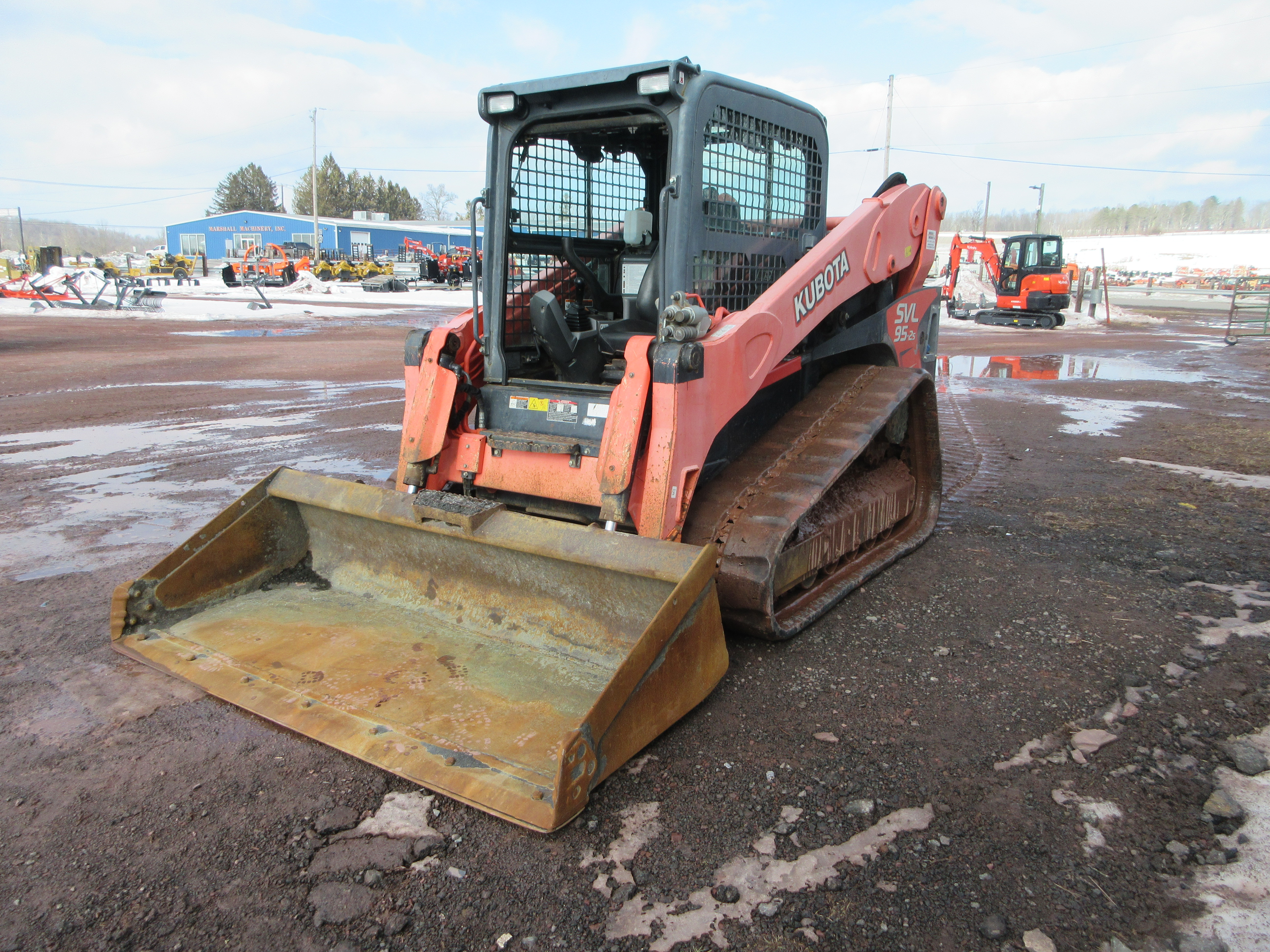 2016 Kubota SVL95-2SHFC Skid Steer Loader
