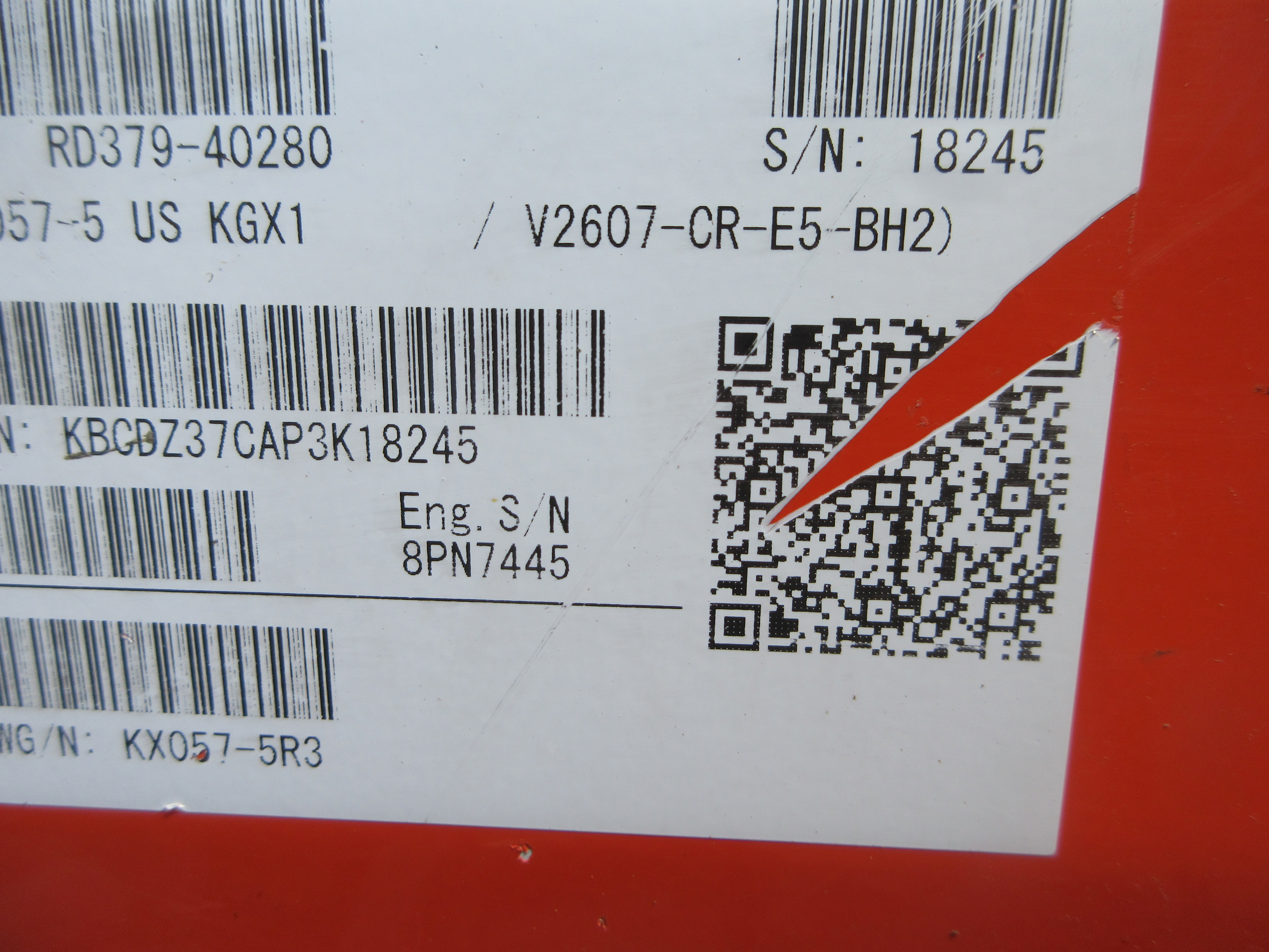 2024 Kubota KX057-5R3 Excavator