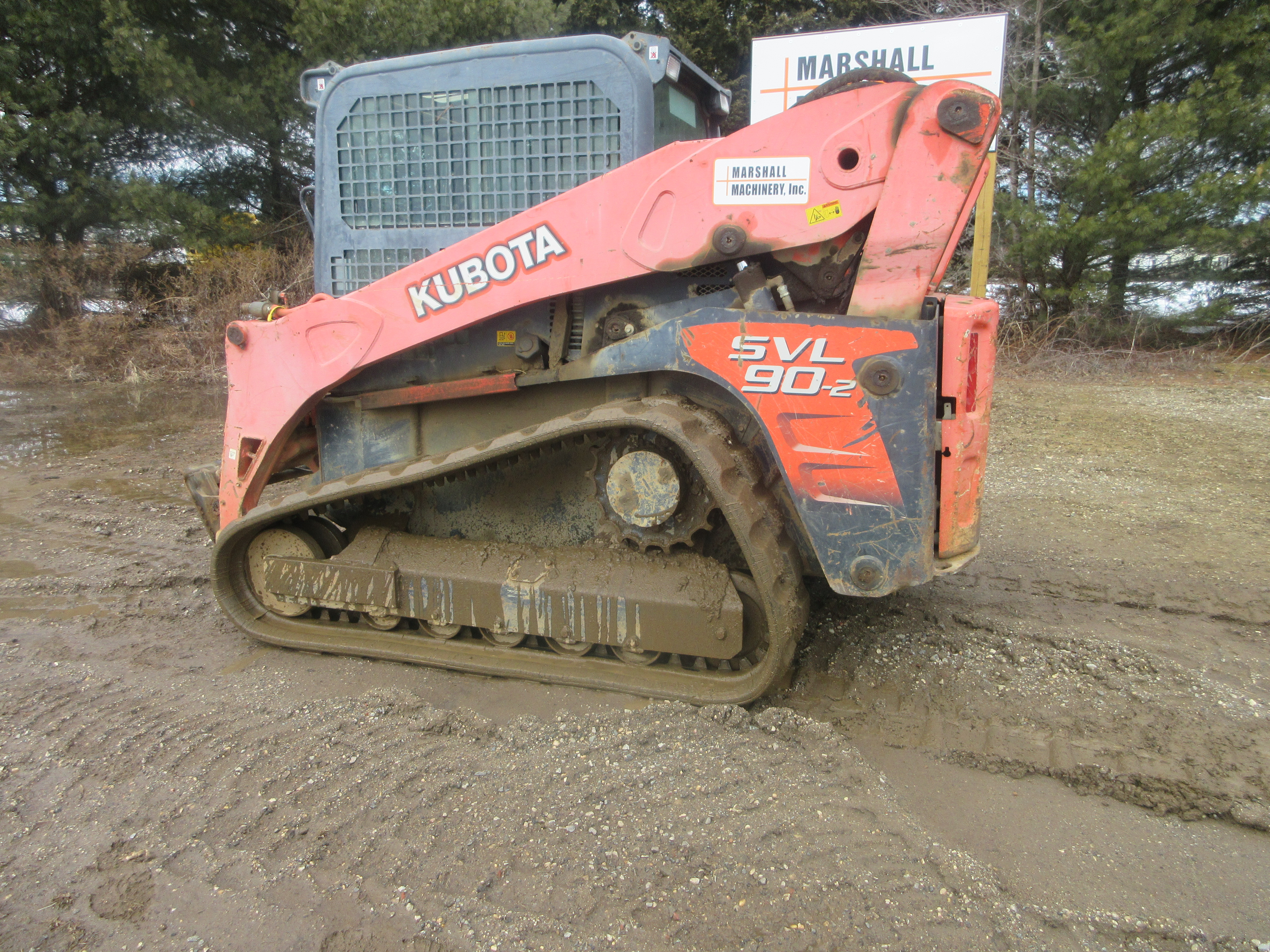 2013 Kubota SVL90-2HC Skid Steer Loader