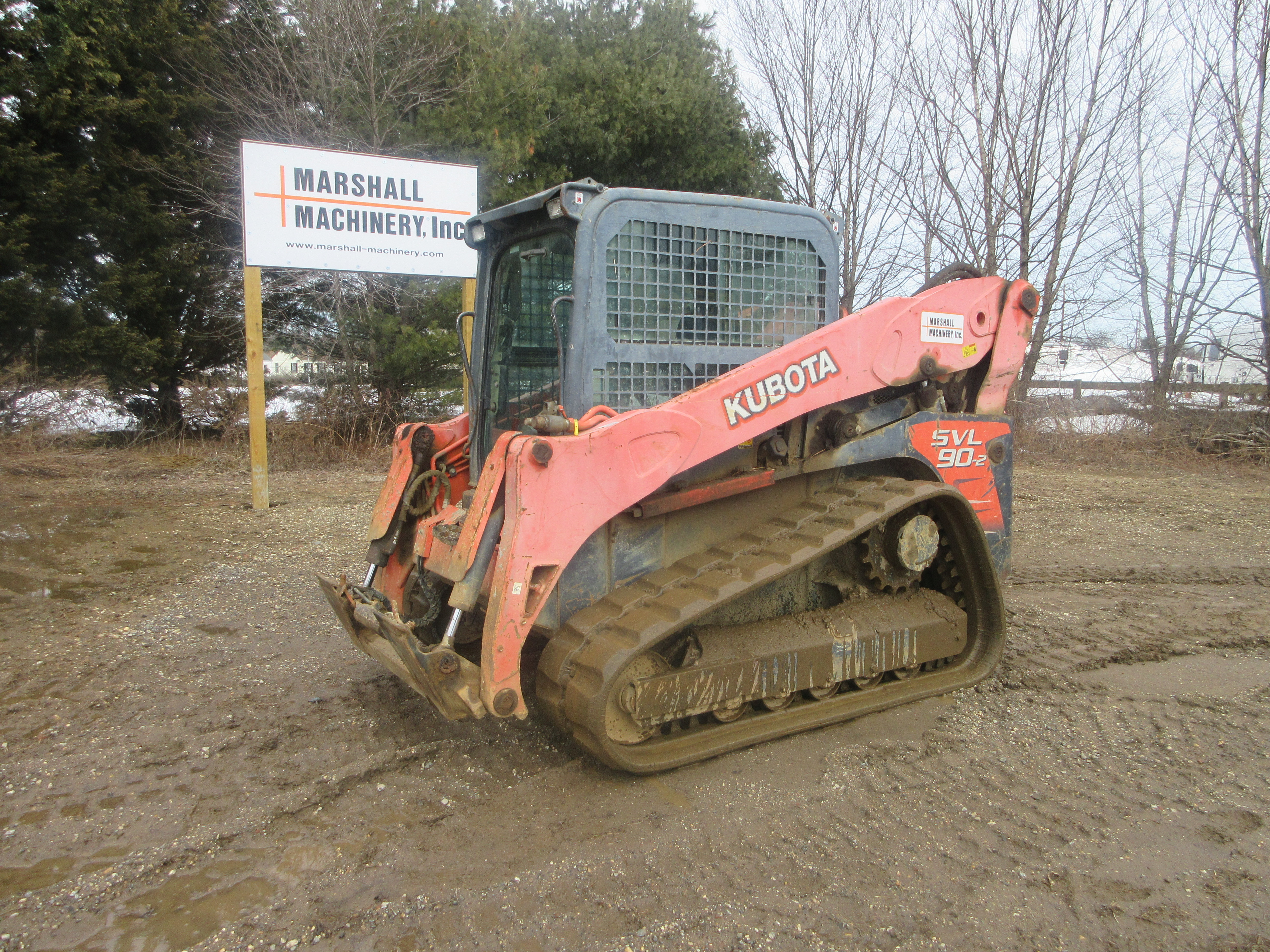 2013 Kubota SVL90-2HC Skid Steer Loader