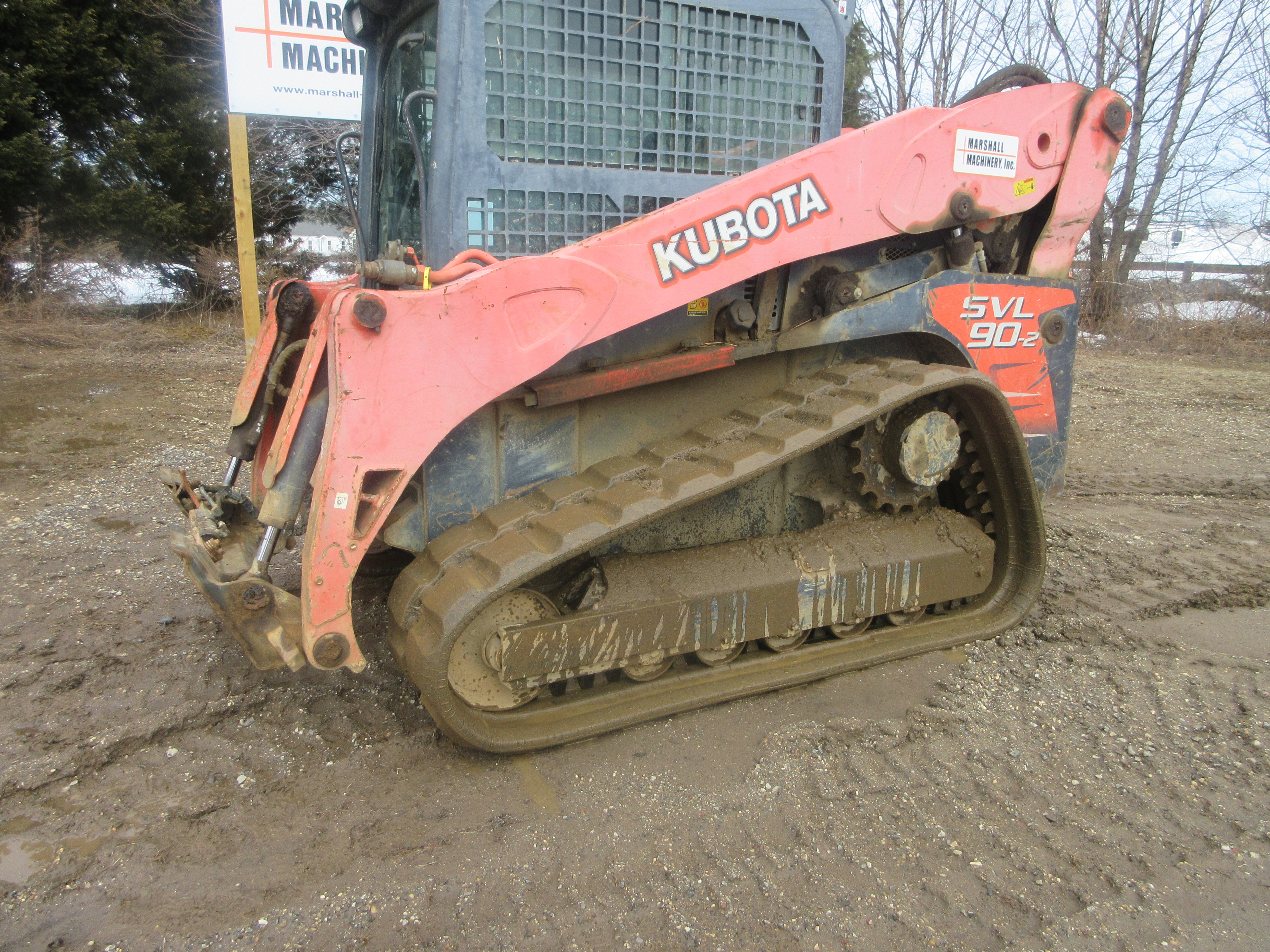 2013 Kubota SVL90-2HC Skid Steer Loader