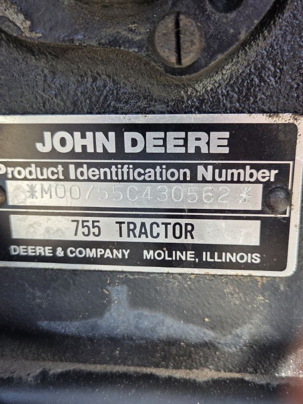 1987 John Deere 755 Tractor