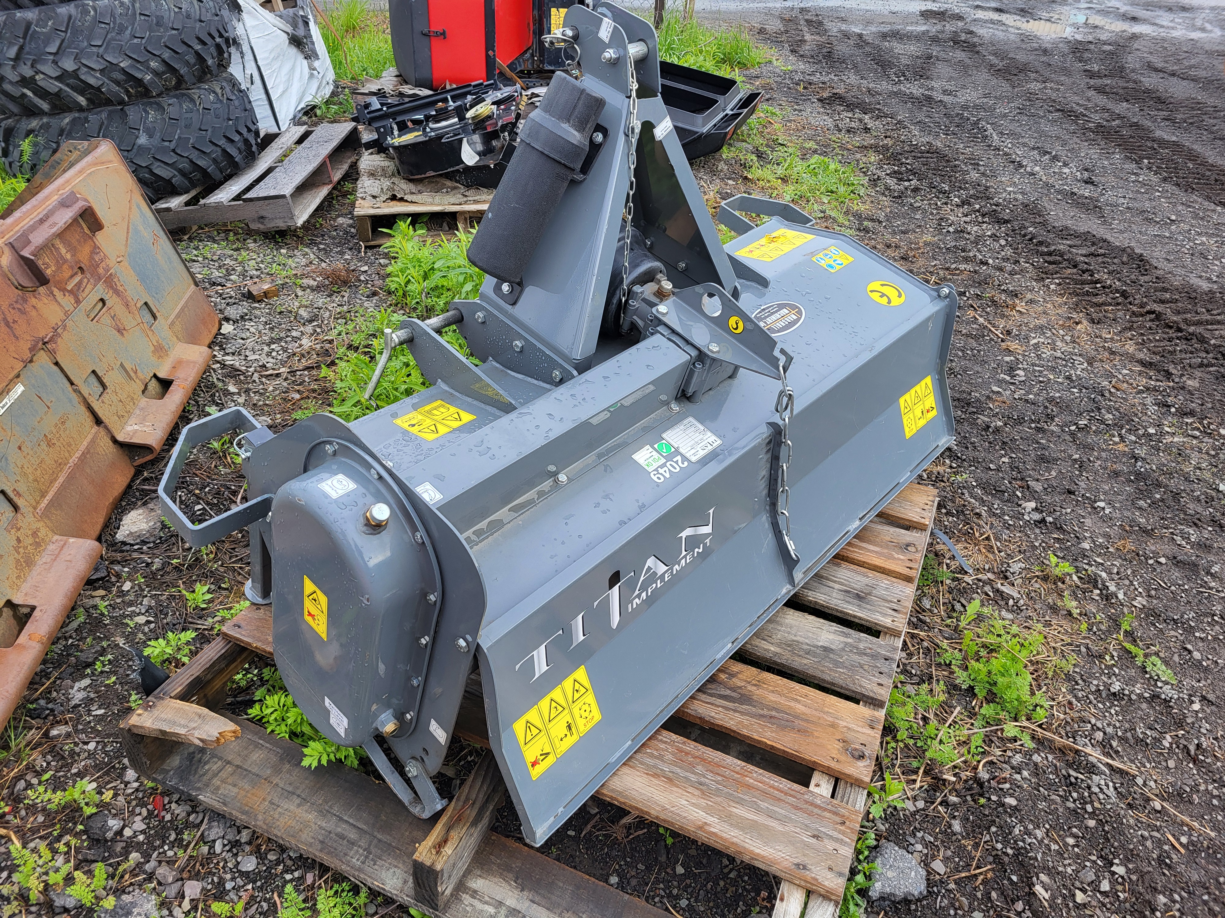 2022 Titan FMA125 Tiller