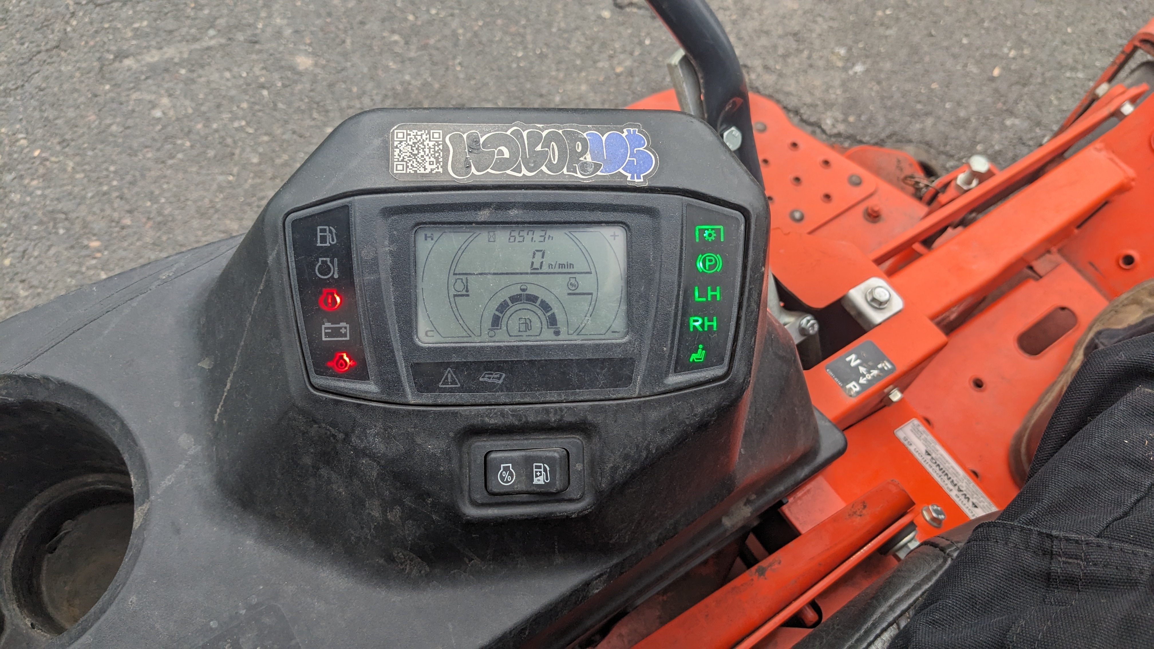 2020 Kubota Z781L Lawn Tractor