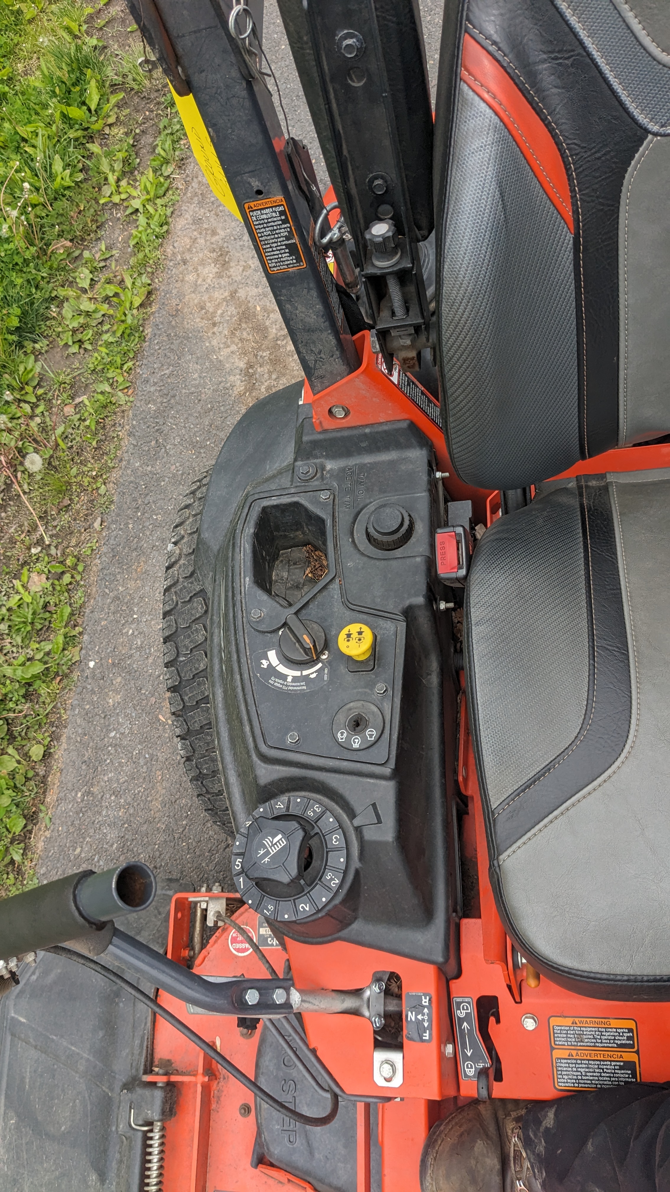 2020 Kubota Z781L Lawn Tractor