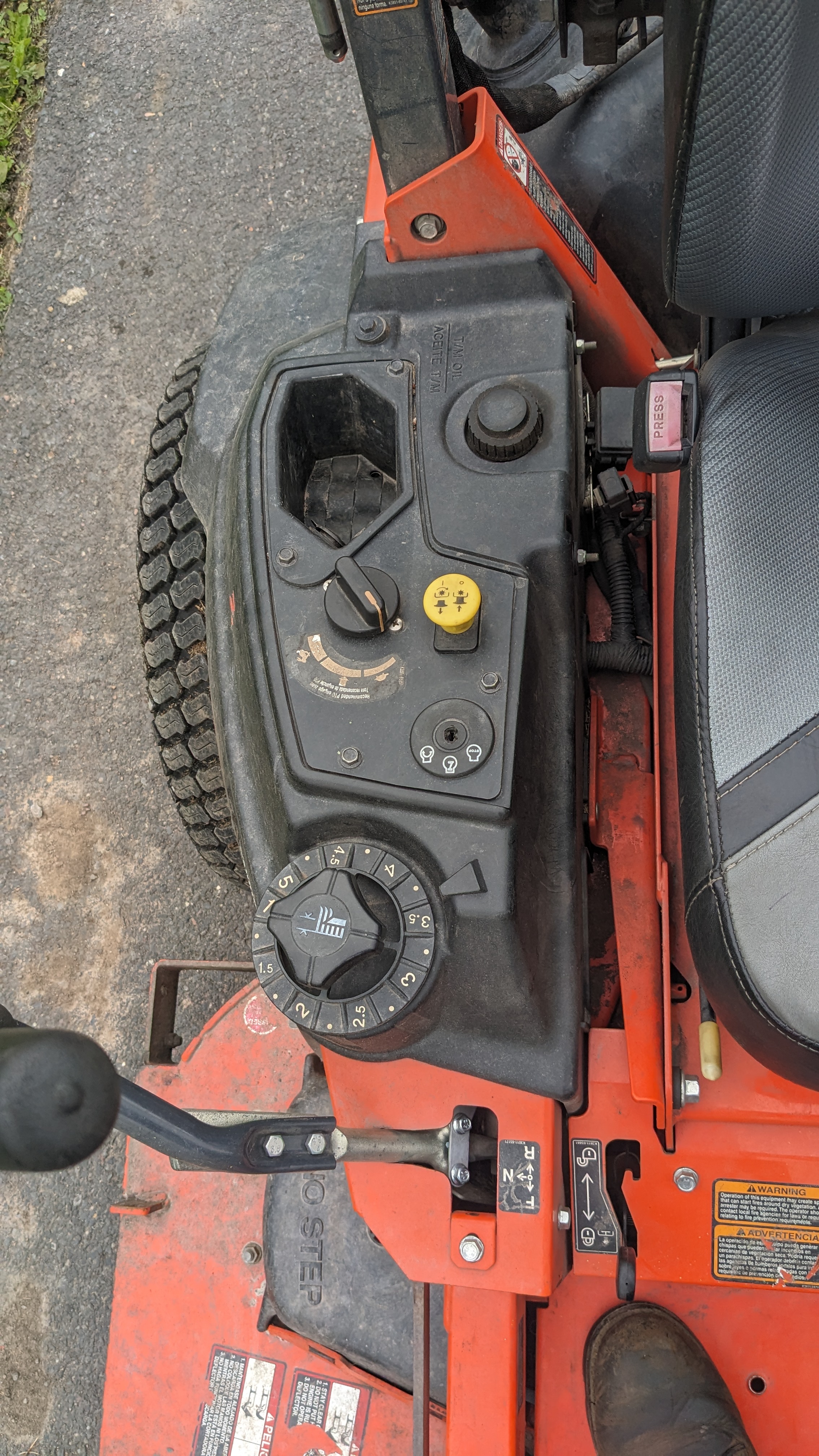 2019 Kubota Z781L Lawn Tractor