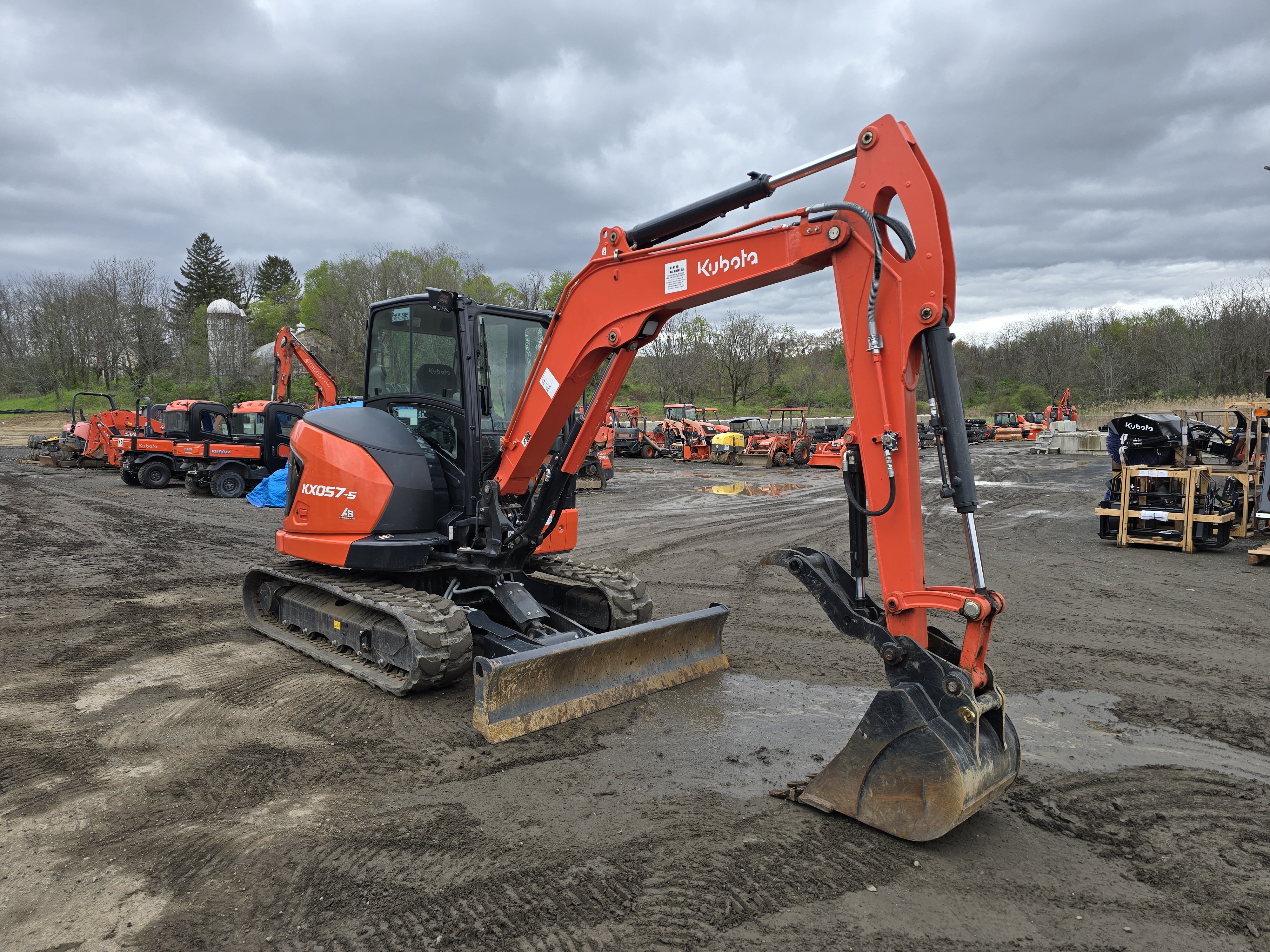 2024 Kubota KX057-5R3A Excavator