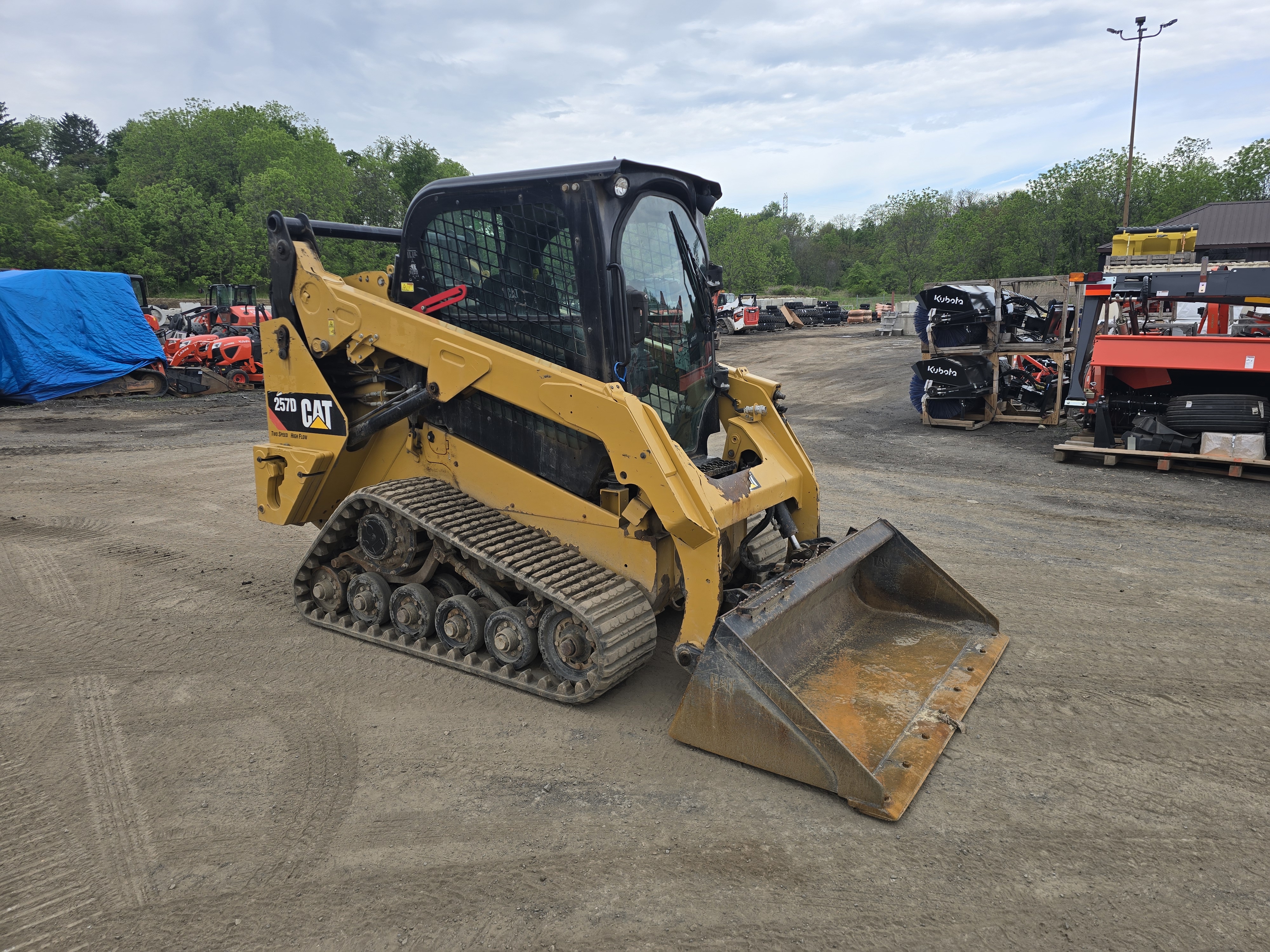 2018 Caterpillar 257D Skid Steer Loader